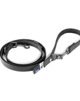 Curli Apple Leather Leine – Schwarz / S