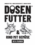 Schnauze & Co. Dosenfutter®Rind & Gemüse (6 x)