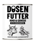 Schnauze & Co. Dosenfutter® Rind-Testbox XL