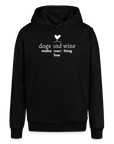 "Dogs & Wine" | Unisex Bio-Hoodie zoo-de