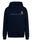 "Keep calm and cuddle the cat" | Unisex Bio Hoodie zoo-de