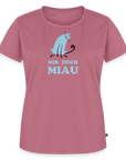 "Mir doch Miau" | Frauen Bio-T-Shirt mit Rundhals-Ausschnitt zoo-de