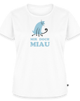 "Mir doch Miau" | Frauen Bio-T-Shirt mit Rundhals-Ausschnitt zoo-de