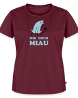 "Mir doch Miau" | Frauen Bio-T-Shirt mit Rundhals-Ausschnitt zoo-de