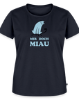 "Mir doch Miau" | Frauen Bio-T-Shirt mit Rundhals-Ausschnitt zoo-de
