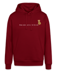 "Keep calm and cuddle the cat" | Unisex Bio Hoodie zoo-de