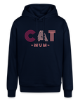 "CAT MOM" | Frauen Bio-Hoodie - Navy