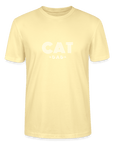 "CAT DAD" | Männer Bio-T-Shirt - Creme
