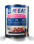 Nassfutter M!eat Herz & Beete