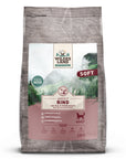 Wildes Land Hund Rind mit Reis und Wildkräutern Soft