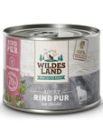 Wildes Land Katze Rind pur+Distelöl