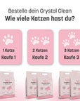 KatKare - Crystal Clean - Smarte Katzenstreu mit Gesundheitsindikator