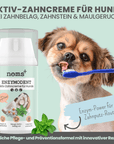 noms+ Enzymodent: Enzymatische Zahnpasta für Hunde mit natürlicher Pflege- und Präventionsformel