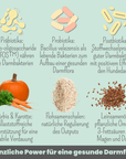 noms+ Probio Belly Snacks für Hunde mit BIOTICS³-Komplex: Präbiotika, Probiotika & Postbiotika