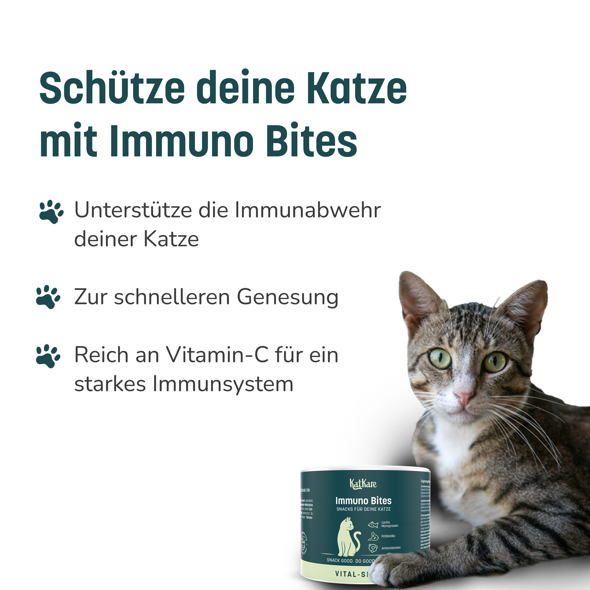 Immuno Bites Gen 2 - Crunchy Bites für das Immungsystem deiner Katze