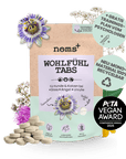 noms+ Wohlfühltabs für Hunde bei Stress, Angst, Unruhe und Hyperaktivität, Tabletten