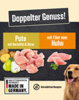 NutriQM Twice Nice Nassfutter Pute & Hühnerbrustfilet