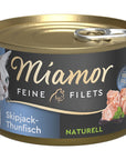 Miamor Cat - Feine Filets Dose Naturell Skipjack-Thunfisch