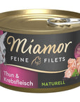 Miamor Cat - Feine Filets Dose Naturell Thunfisch & Krebsfleisch