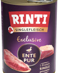 Rinti Rinti Singlefleisch Exclusive Ente Pur 1