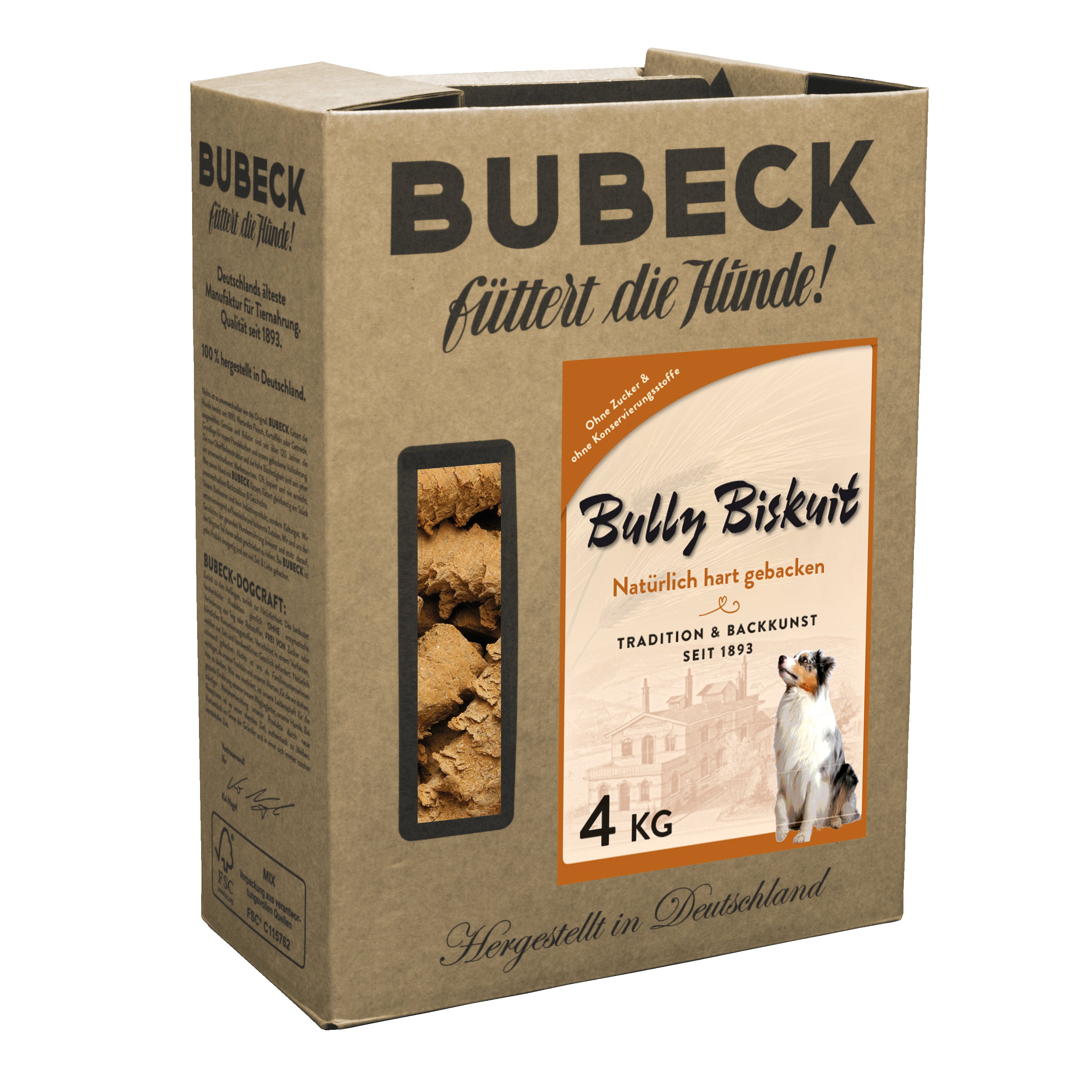 Bubeck Bully Biskuit – Hundefutter – zoo.de