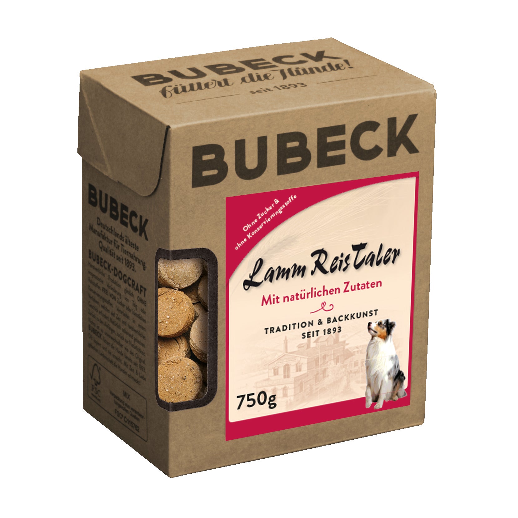 Bubeck LammReisTaler – Hundefutter – zoo.de