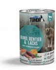 Tundra Dog Rind, Rentier & Lachs Dose zoo-de