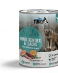 Tundra Dog Rind, Rentier & Lachs Dose zoo-de