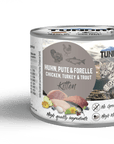 Tundra Katze Dose Kitten Huhn, Pute & Forelle zoo-de