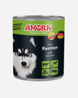 AMORA Dog Fleisch Pur mit Rentier