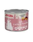 AMORA Fleisch Pur mit Lachs+Forelle