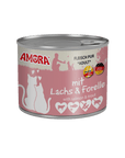 AMORA Fleisch Pur mit Lachs+Forelle zoo-de