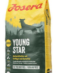 Artikel mit dem Namen Josera Hund Young Star im Shop von zoo.de , dem Onlineshop für nachhaltiges Hundefutter und Katzenfutter.