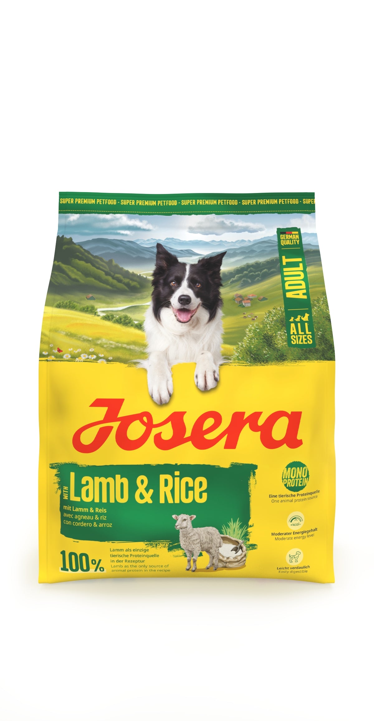 Josera Hund Adult Lamb & Rice – Trockenfutter – zoo.de