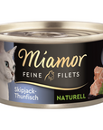 Miamor Cat - Feine Filets Dose Naturell Skipjack-Thunfisch