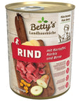Betty's Landhausküche Hund Rind mit Kartoffel
