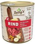 Betty's Landhausküche Hund Rind mit Kartoffel