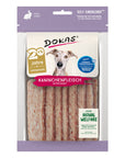 Dokas Kaninchenfleisch getrocknet, Hundesnack aus 100 % Kaninchen, 70-g-Beutel