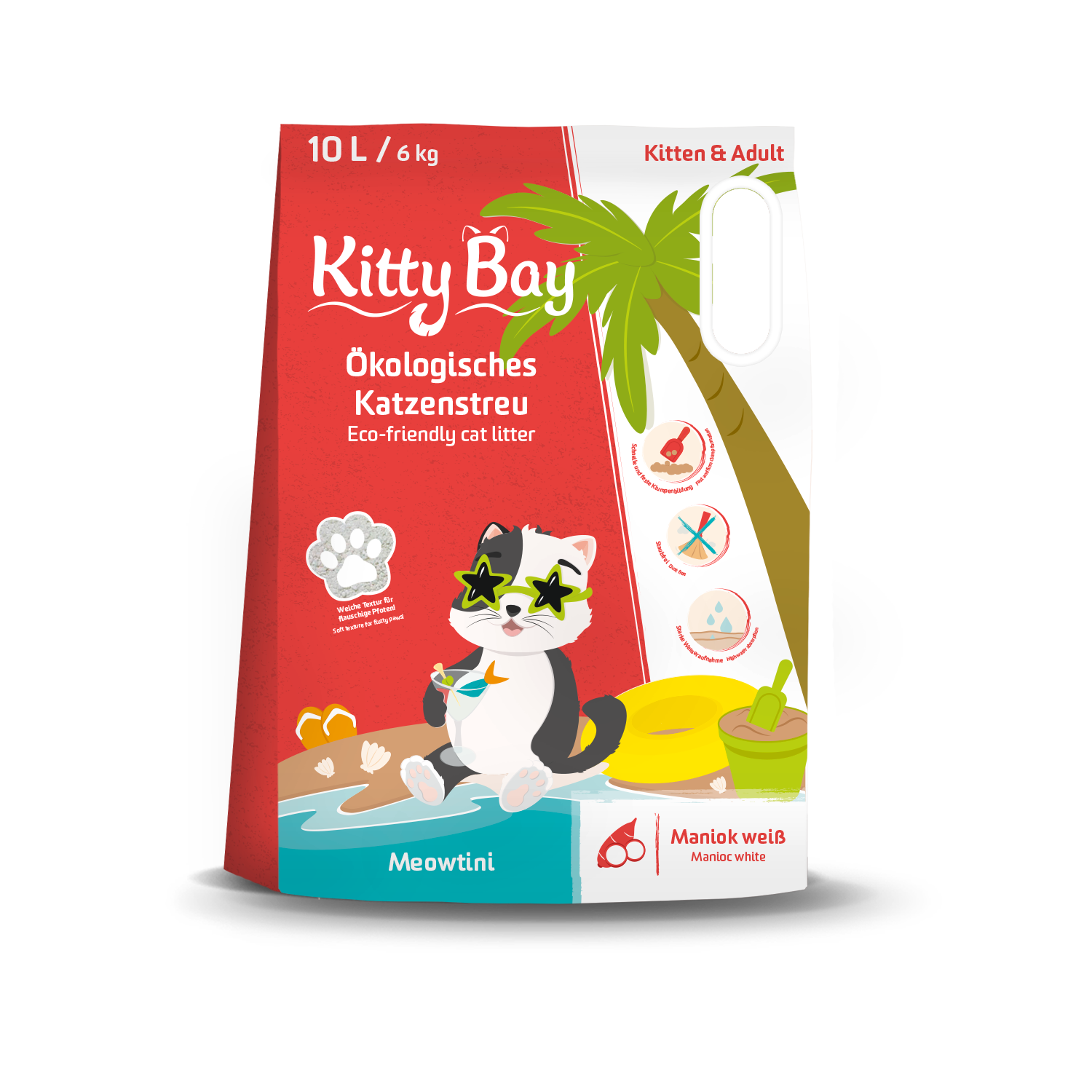 KittyBay - Meowtini - Maniokmehl weiß