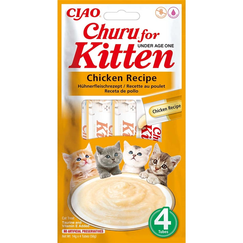 Inaba Cat Churu for Kitten Chicken