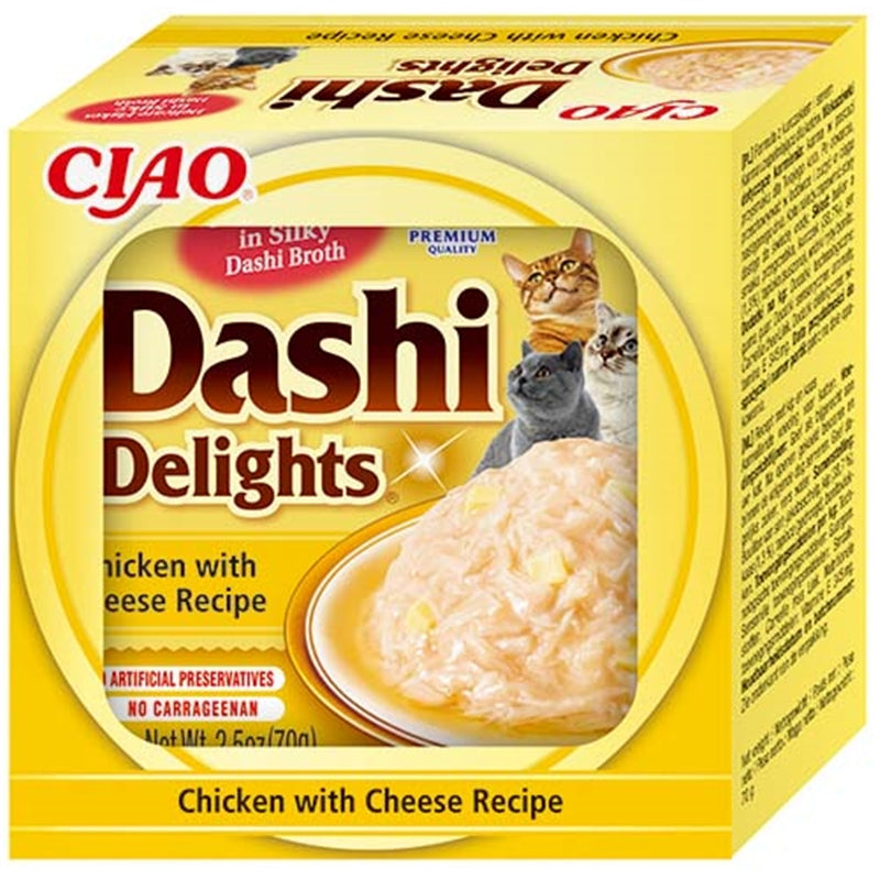Inaba Cat Dashi Delights Chicken with Cheese Recipe