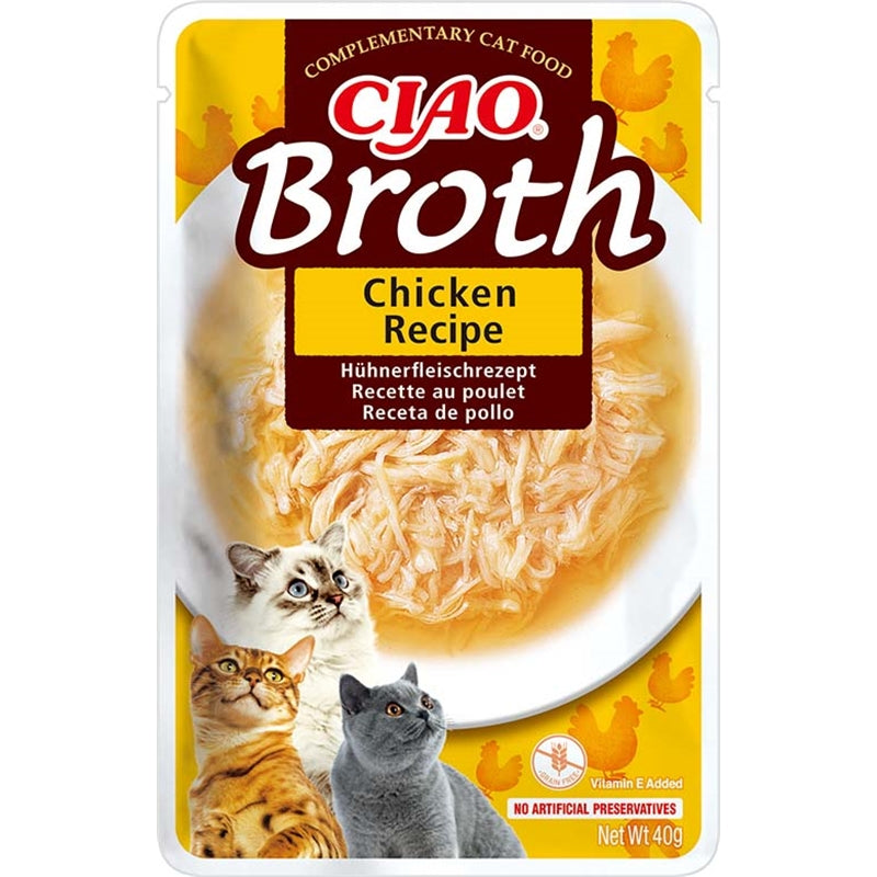 Inaba Cat Ciao Broth Chicken Recipe