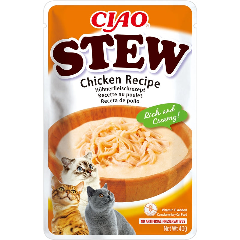 Inaba Cat Ciao Stew Chicken Recipe