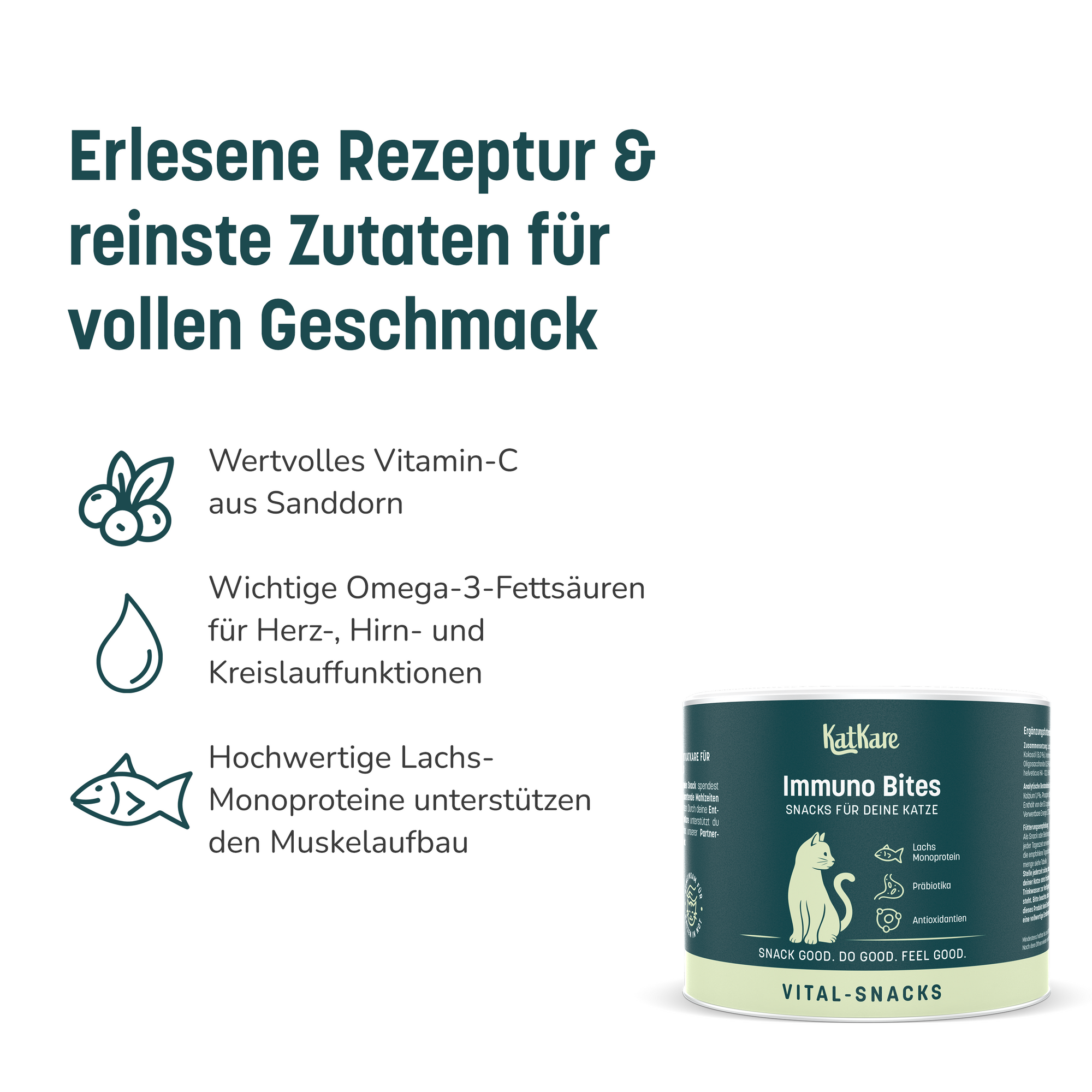 Immuno Bites Gen 2 - Crunchy Bites für das Immungsystem deiner Katze