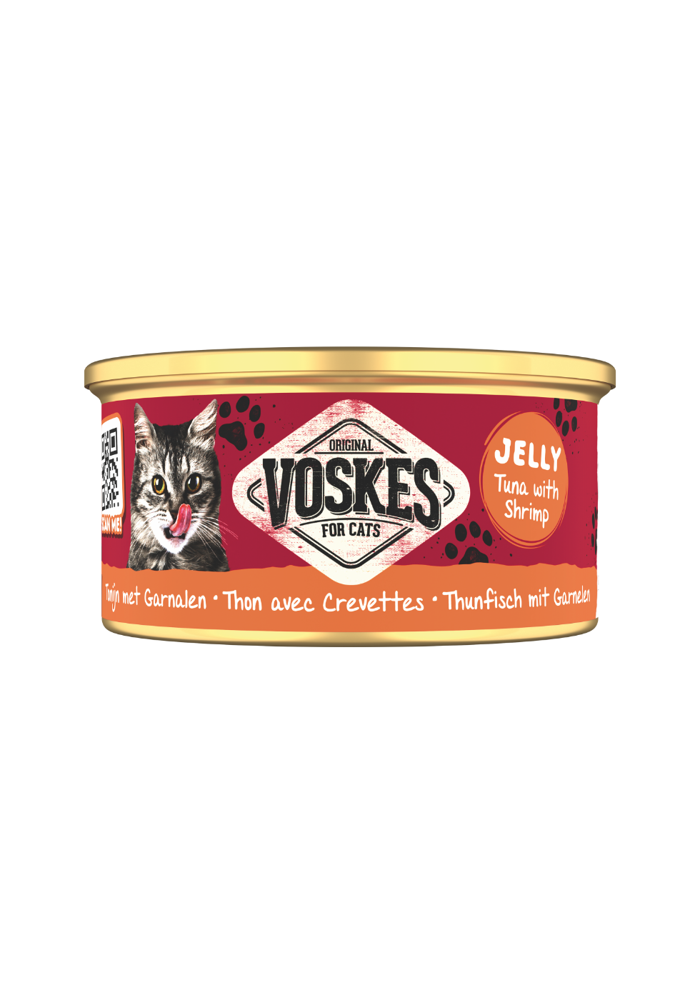 VOSKES - JELLY WETFOOD THUNFISCH MIT GARNELEN