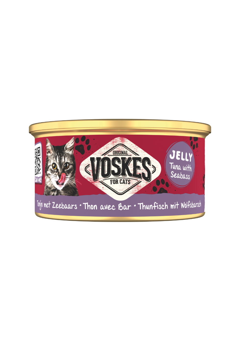 VOSKES - JELLY WETFOOD THUNFISCH MIT WOLFSBARSCH