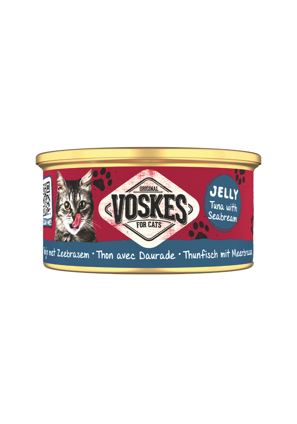 VOSKES - JELLY WETFOOD THUNFISCH MIT MEERBRASSE