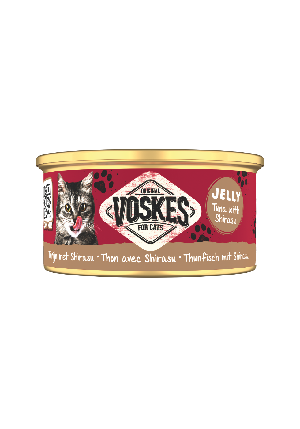 VOSKES - JELLY WETFOOD THUNFISCH MIT SHIRASU