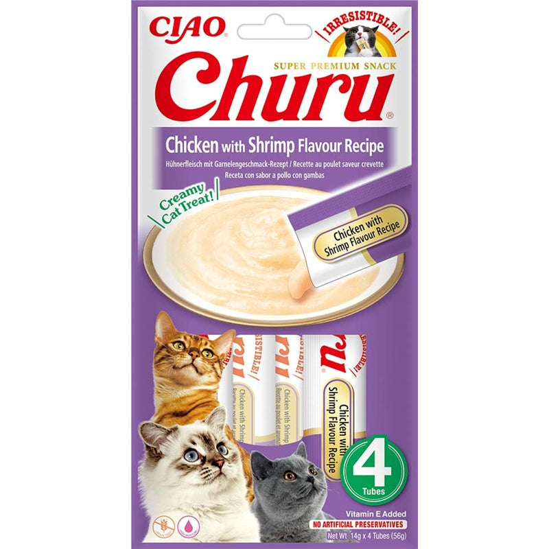 Inaba Cat Churu Chicken with Shrimp Flavour Recipe