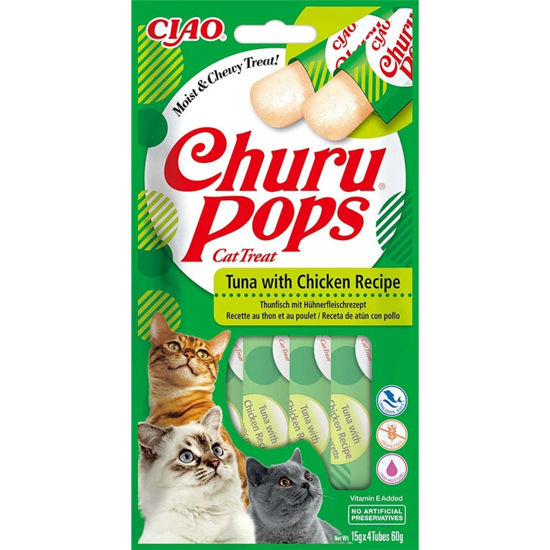 Inaba Cat Churu Pops Tuna with Chicken Recipe